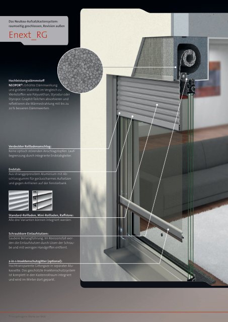 Next Rollladen Die energieeffizienten Rollladensysteme fÃ¼r Neubau ...