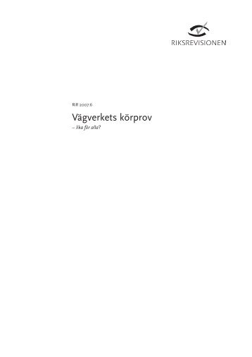Ladda ned publikation (PDF) - Riksrevisionen
