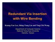 Redundant Via Insertion with Wire Bending - ISPD