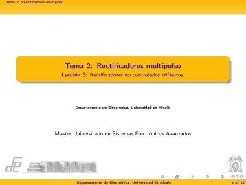 Tema 2: Rectificadores multipulso - Departamento de ElectrÃ³nica