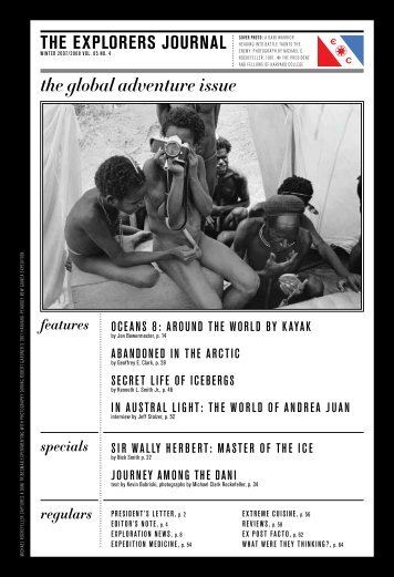 the explorers journal the global adventure issue - The Explorers Club