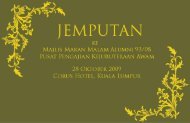 BUKU ATURCARA MAJLIS MAKAN MALAM 2019