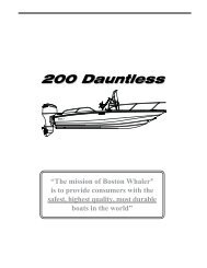 200 Dauntless - Boston Whaler