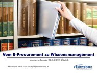 Schweitzer Fachinformationen - Procure.ch