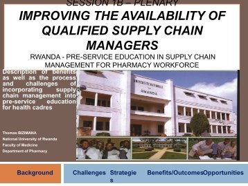 Pre-service Education in Supply Chain Management for Pharmacy ...