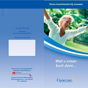 Brochure stressincontinentie.pdf - OLV Ziekenhuis Aalst