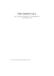 Faber Industrie S.p.A. - Mediobanca Ricerche e Studi S.p.A.