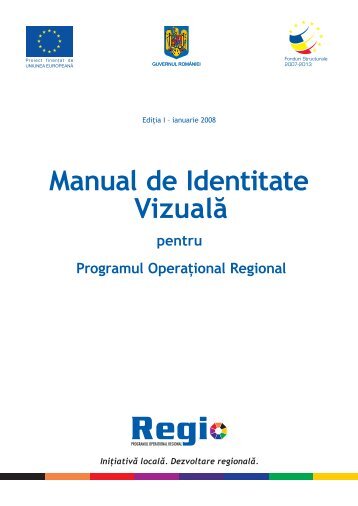 Manual de identitate vizuala POR - ADR Centru