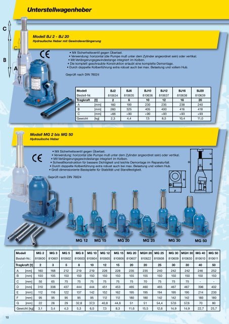 Werkstatt-Ausstattung 2009/03 deutsch - Profi-Tool.pl