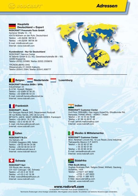 Werkstatt-Ausstattung 2009/03 deutsch - Profi-Tool.pl