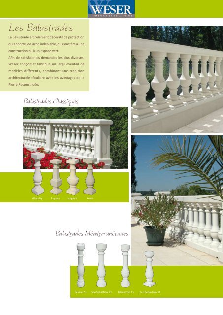 Collection Tradition - espace-terrassesetjardins