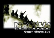 No TAV - Gegen diesen Zug - Broschüre - Anarchist Black Cross Berlin