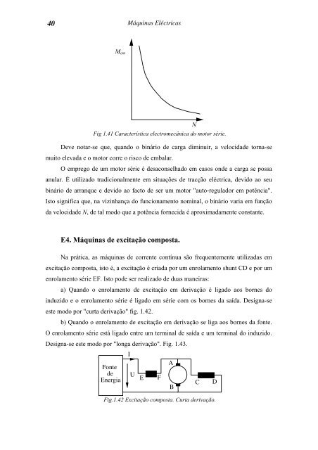 CAPÃTULO 1 MÃQUINAS DE CORRENTE CONTÃNUA