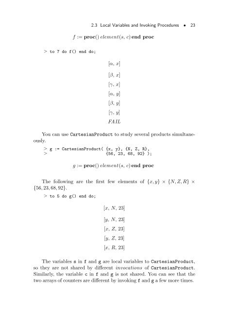 Advanced Programming Guide