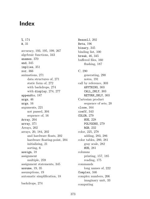 Advanced Programming Guide