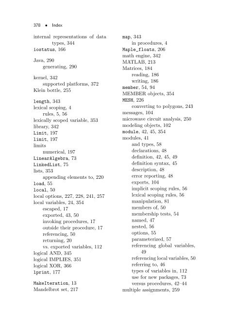 Advanced Programming Guide