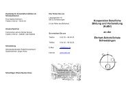 Info-Flyer - Ehrhart-Schott-Schule Schwetzingen