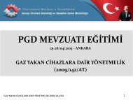 Gaz Yakan Cihazlar - Sanayi ÃrÃ¼nleri GÃ¼venliÄi ve Denetimi Genel ...