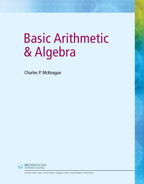 Basic Arithmetic & Algebra - XYZ Custom Plus