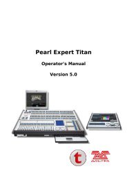 Pearl Expert Titan Manual - Avolites