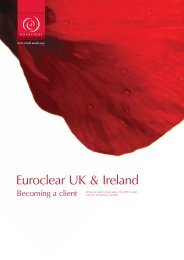 Becoming a client of Euroclear UK & Ireland