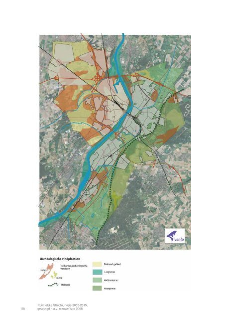 Ruimtelijke Structuurvisie 2005-2015, Gemeente Venlo