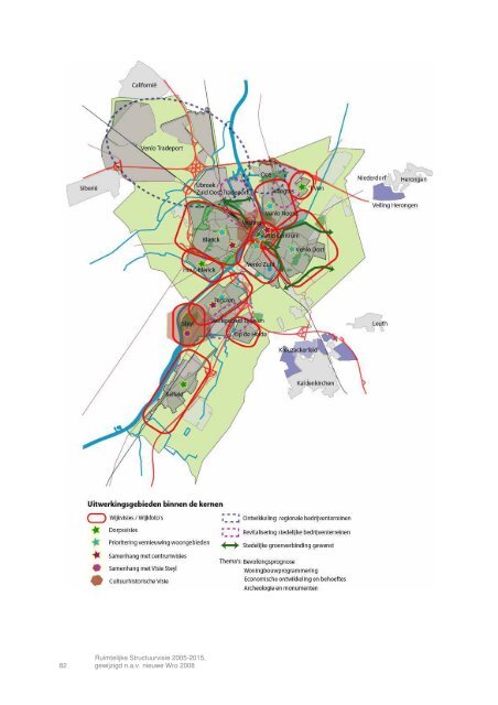 Ruimtelijke Structuurvisie 2005-2015, Gemeente Venlo