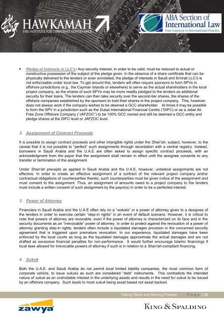 THE STATE OF ISLAMIC FINANCE AND PROSPECTS FOR THE ...