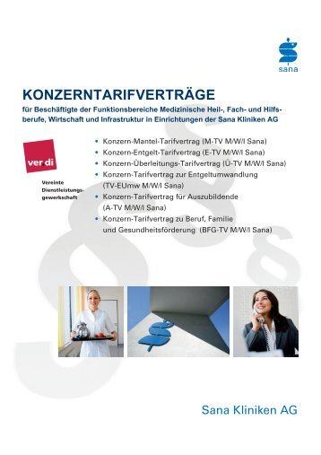 KONZERNTARIFVERTRÃGE - Sana Herzchirurgie Stuttgart