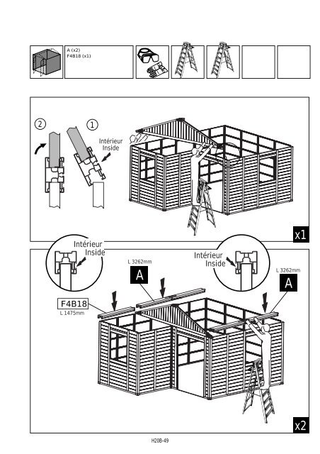 ABRI DECO H20B - Grosfillex Garden Home