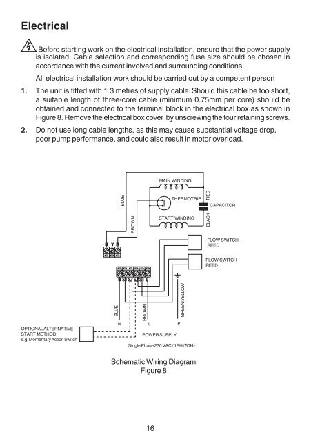 Installation & User Guide SHOWER PUMP - QS Supplies