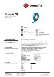 Permafix 730 - Permapack AG