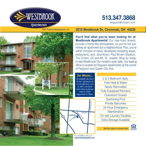3215 Westbrook Dr Cincinnati Oh 45238 Cmc Properties
