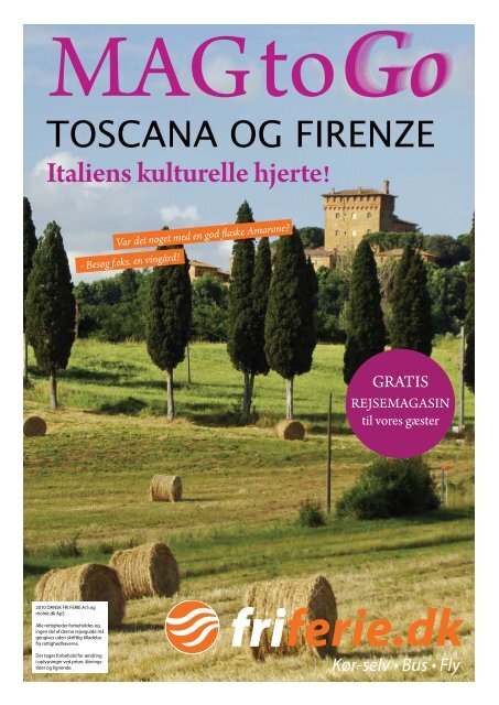 toscana og firenze - Dansk Fri Ferie