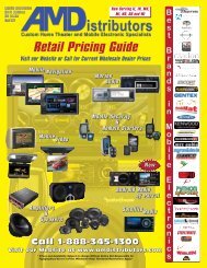 Retail Pricing Guide - AM Distributors