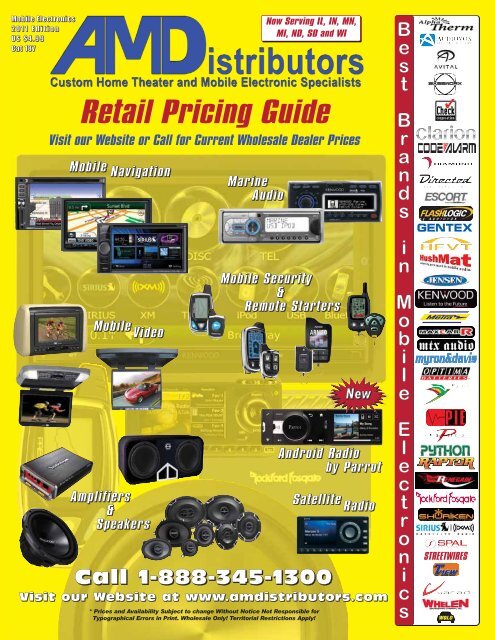 Retail Pricing Guide - AM Distributors