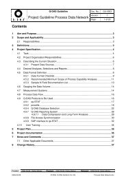 Project Guideline Process Data Network Contents - Q-DAS