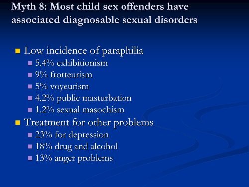 Ten Myths About Child Sex Offenders - Fair Play For Children