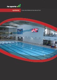 systems Corby East Midlands International Pool - HS Sports