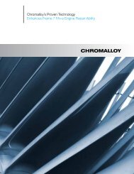 Chromalloy's Proven Technology Enhances Frame ... - RegioinBedrijf