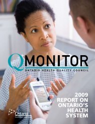 Quality Monitor Report 2009âFull Report (PDF, 5.1MB)