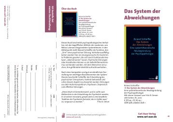 Schleiffer das System der Abweichungen