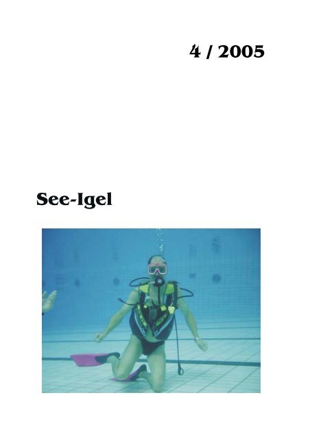 See-Igel 4 / 2005 - Tauchsport-Club Berlin e.V.