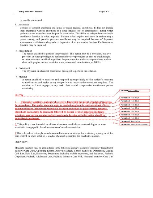 PRE-SEDATION EVALUATION FORM (DRAFT) - Mission Health