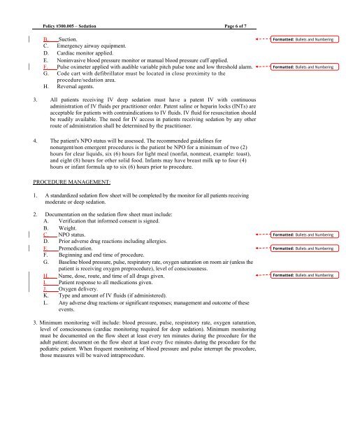 PRE-SEDATION EVALUATION FORM (DRAFT) - Mission Health