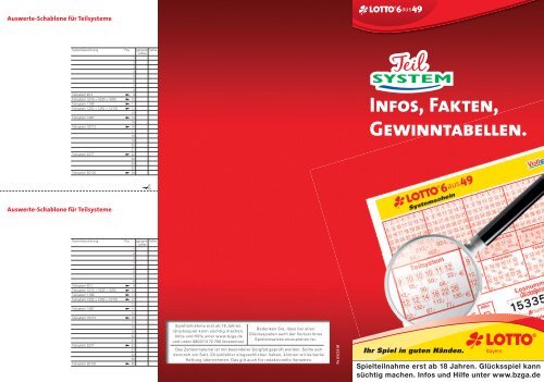 Teilsystem 2013 - LOTTO Bayern