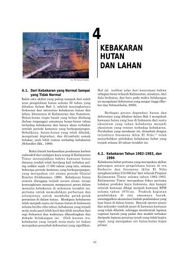 KEBAKARAN HUTAN DAN LAHAN - Forest Watch Indonesia