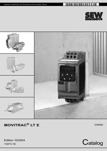 MOVITRAC LT Catalogue - SEW-Eurodrive