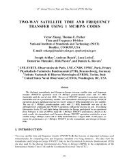 two-way satellite time and frequency transfer using 1 mchip/s ... - PTTI