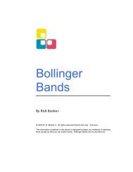 Bollinger Bands. - Rob Booker